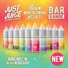 Just Juice Bar NIC salts 10 ml 20 mg & 10 mg BEST JUICE EVER