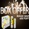 Box of 10 Majic Barr 600 Puff is a cutting-edge disposable vape device