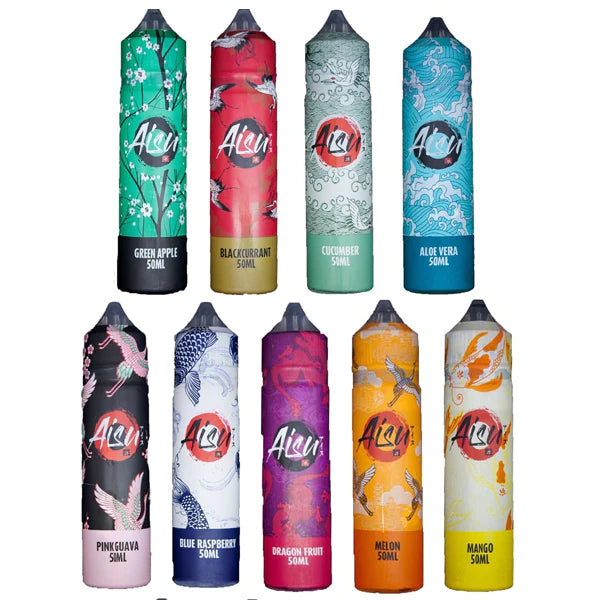 AISU E LIQUID 50ML ALL RANGE BY ZAP VAPE JUICE 70/30 0MG