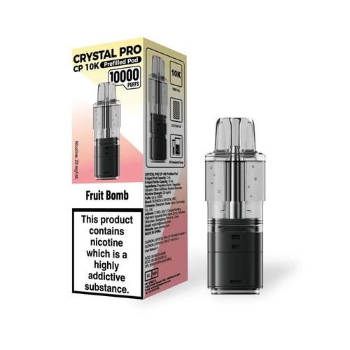 Crystal Pro CP 10K Prefilled Replaceable Pods 20mg – Pack of 5 (Box Offer)