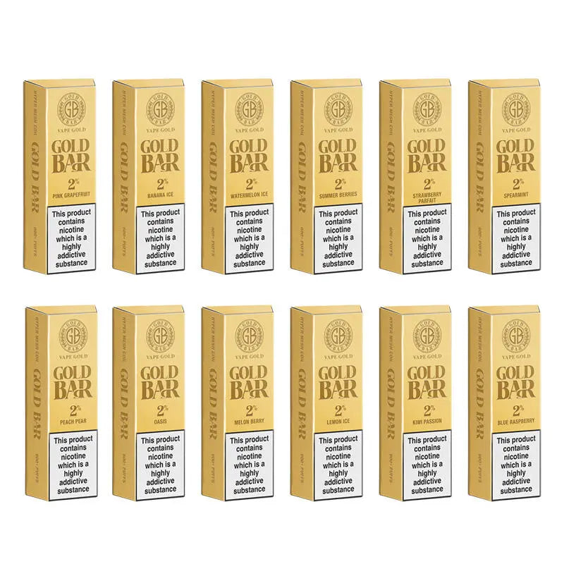 Gold Bar Disposable Vape - 20mg