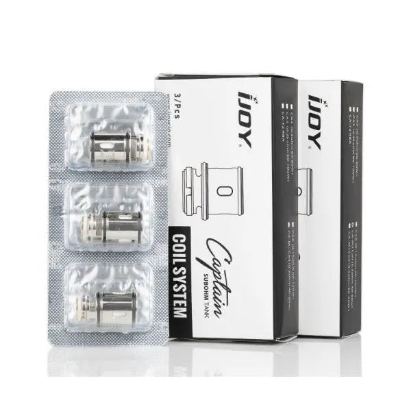 IJOY Captain Replacement Coils 3 Pack (CA2 |CA3 |CA8 |CA-M1)