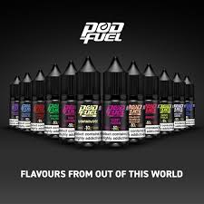 POD FUEL Nic Salts -BOX OF 10 PC-10ml Vape Juice Pod Bar E Liquid 10mg