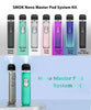 SMOK Novo Master Pod Kit 30W 1000mAh – TPD Compliant Vape Pen | Mesh Coil | 2ML Refillable Pods | UK Version