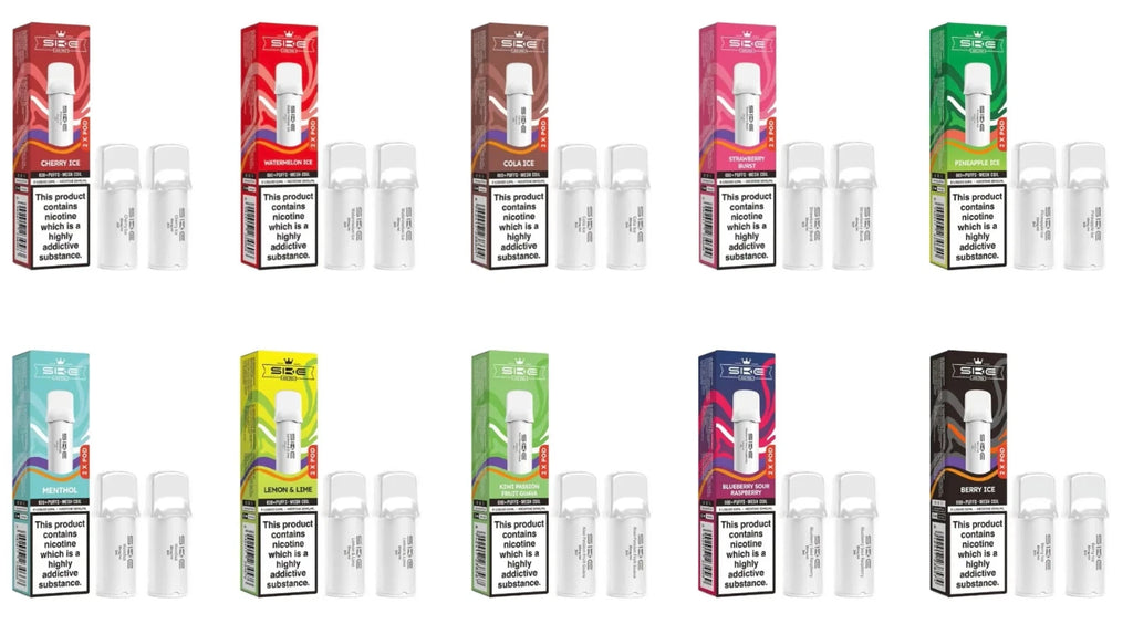 SKE Crystal Vape Pro Prefilled Pods – 20mg Nic Salt | 2ml Each | Pack of 2 | Compatible with Crystal Pro Kits Only