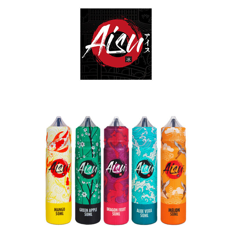 AISU E LIQUID 50ML ALL RANGE BY ZAP VAPE JUICE 70/30 0MG