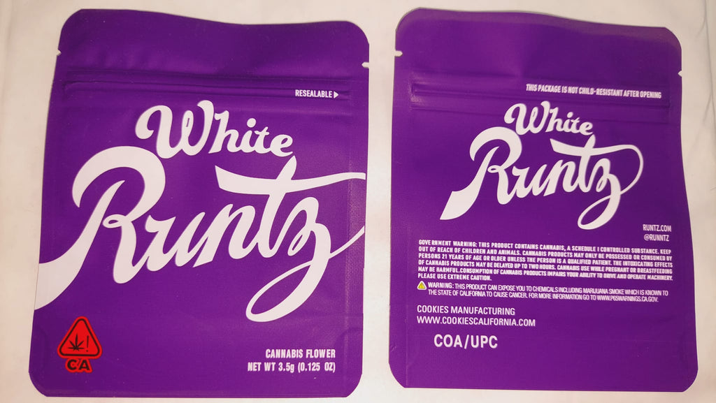 White Runtz OG Pack of 10 – Dreamlandvape