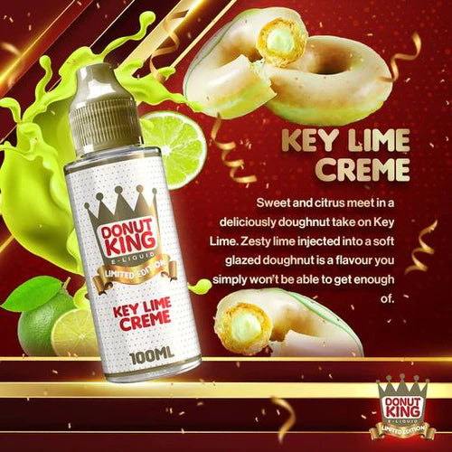 Donut King Limited Edition 100ml Shortfill E-Liquid