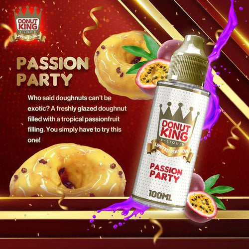 Donut King Limited Edition 100ml Shortfill E-Liquid