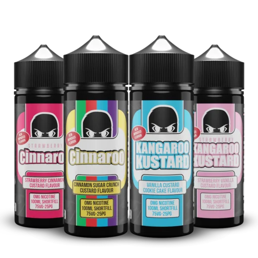 Kangaroo Kustard 100ml Shortfill E-liquids