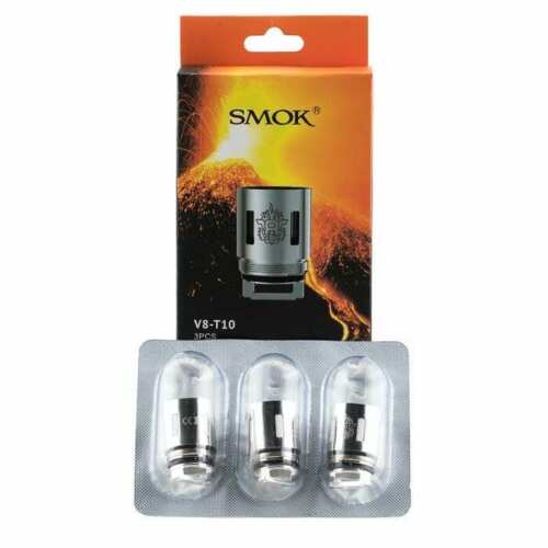 SMOK V8-T10 Decuple Coil 0.12Ω (50-300W) Pack Of 3 Best Quality UK SELLER