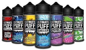 Ultimate Puff E liquid 100ML Vape Juice 0mg 70Vg/30Pg All flavors 100% Authentic