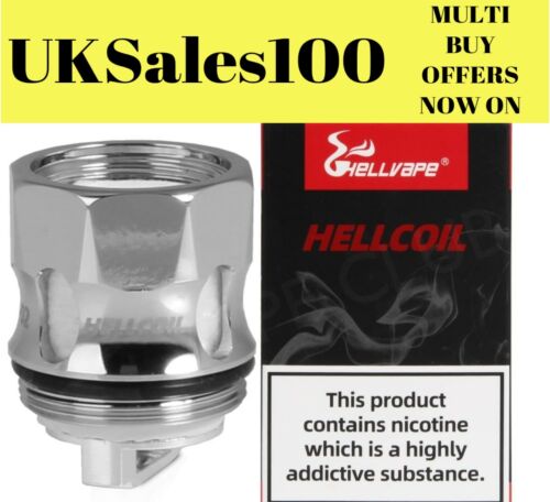 Hellvap Hell Coil H7-03 / 0.15Ω ~ H7-02 / 0.2Ω ~ 100% GENUINE UK SELLER ~