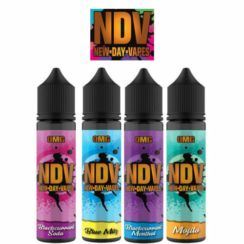 NDV New Day Vapes Original 50ML 0MG E-Liquid Vape Juice Best Flavours Dreamlandvape NDV New Day Vapes Original 50ML 0MG E-Liquid Vape Juice Best Flavours Dreamlandvape