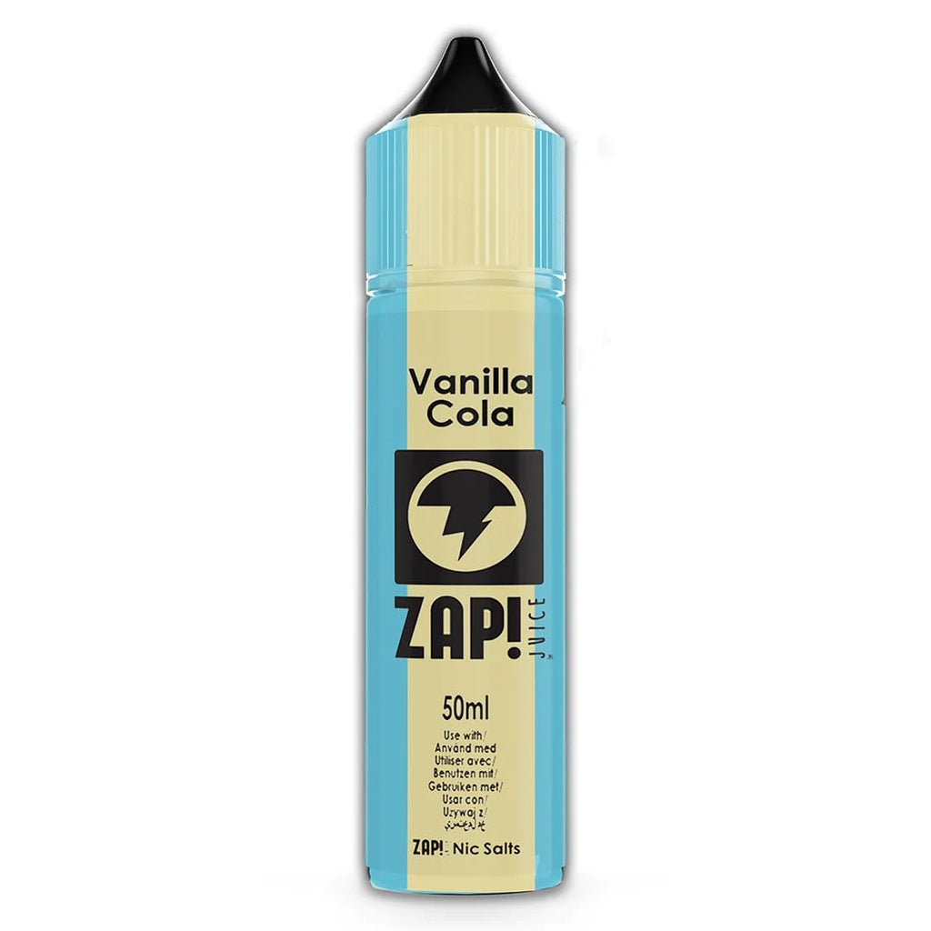 ZAP Vintage Cola Range 50ml E-Liquid Shortfills