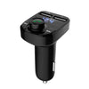 WIRELESS BLUETOOTH HANDSFREE DUAL USB CHARGER CAR KIT FM TRANSMITTER MP3 PLAYERS