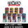 Nic Salt 10ml E Liquid TEN TEN Premium Vape Juice 50VG/50PG 10 & 20 mg