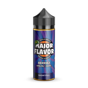 Major Flavor Eliquid 100ml Shortfill Bottles 0MG NIC TPD UK