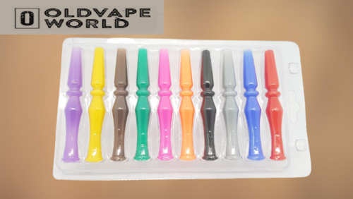 Hookah Mouth Tips  Shisha Huka Plastic Multi Colour 10p/pk