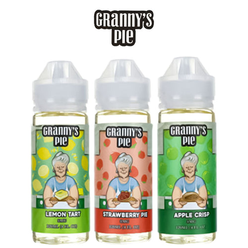 Granny’s Pie 100ml E-Liquid Shortfills 0mg