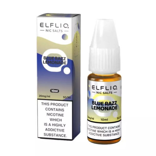 ELFLIQ by ELF BAR Nic Salt 10ml E Liquid 10mg | 20mg Vape Juice 50/50 VG/PG