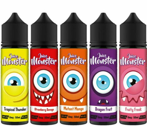 Juice Monster Vape Juice E-Liquid 50ml 0mg