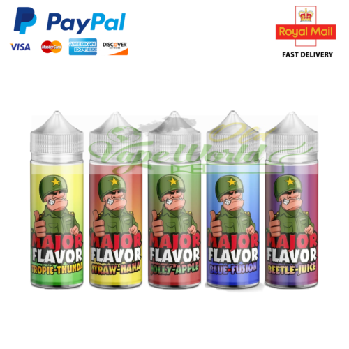 Major E-Liquid Flavor RELOADED 100ml 0MG 70vg 30pg