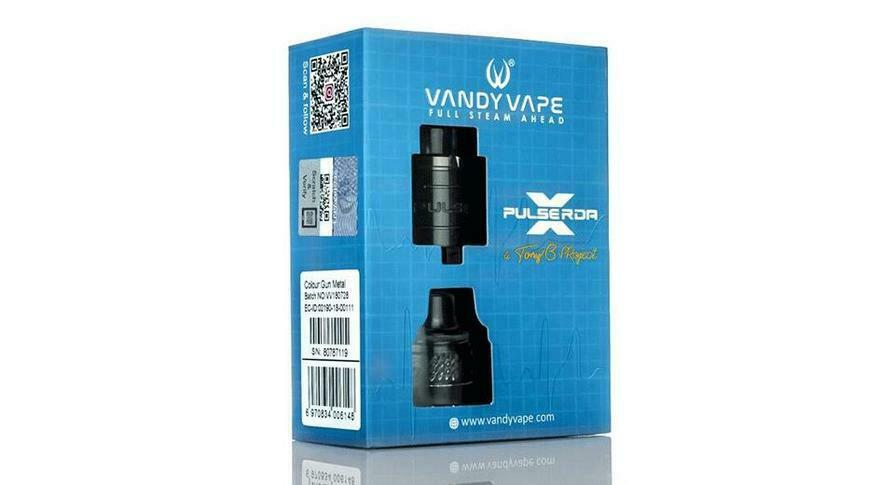Vandy Vape Pulse X RDA TANK With Extra Glass Dreamlandvape Vandy Vape Pulse X RDA TANK With Extra Glass Dreamlandvape