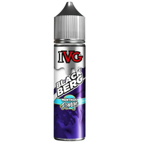 BLACKBERG SHORT FILL E-LIQUID BY IVG MENTHOL