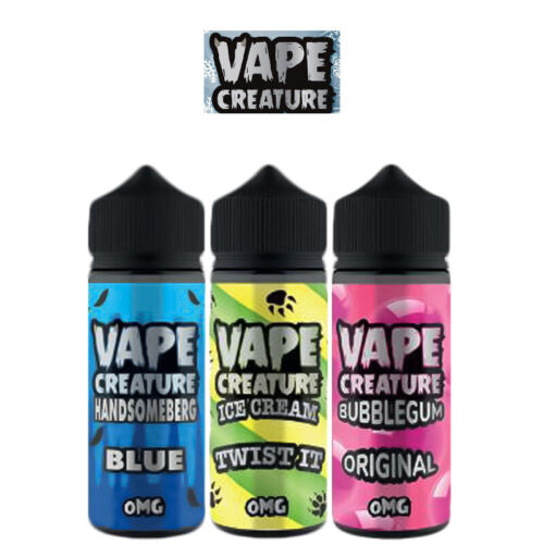 Vape Creature 100ml E-Liquid Shortfill UK made Vape Juice