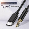 Type-C USB-C to 3.5mm Male Audio Jack AUX Cable Adaptor for Car Stereo Android