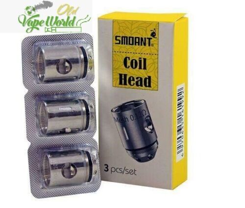 Smoant Coil Head Mesh 0.18ohm 40-80W Pack Of 3 UK Seller