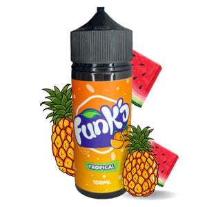 Funk'D 100ml E- liquid No Nicotine TPD Compliant