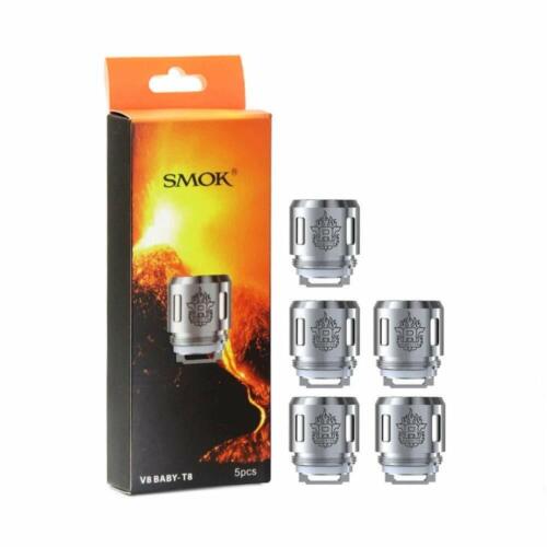SMOK V8 Baby T8 Octuple Coil 0.15Ω (50-110W) Pack Of 5