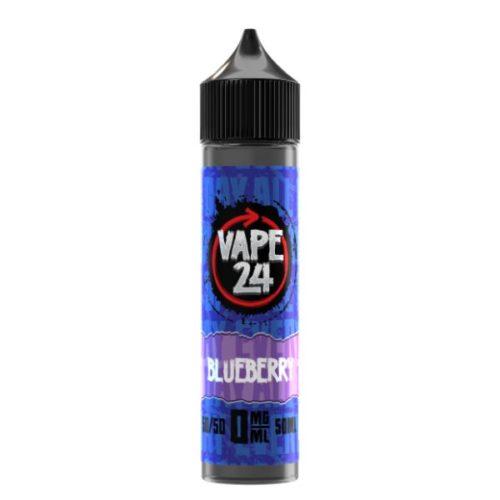 Vape 24 - Blueberry 50ml Short Fill