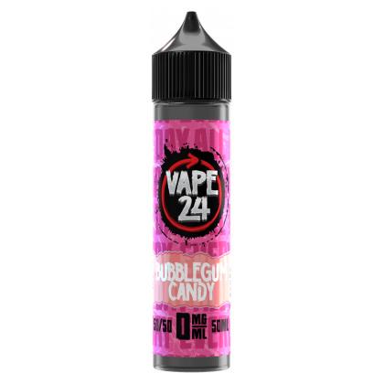 Vape 24- Bubblegum Candy 50ml Short Fill