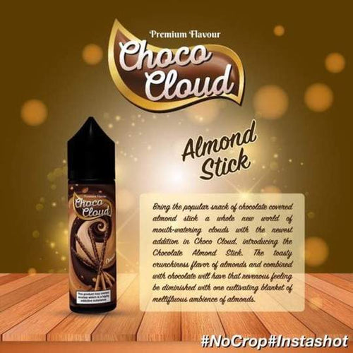 Choco Cloud- Chocolate Almond Stick 50ml Short Fill
