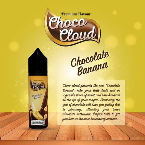 Choco Cloud - Chocolate Banana 50ml Short Fill