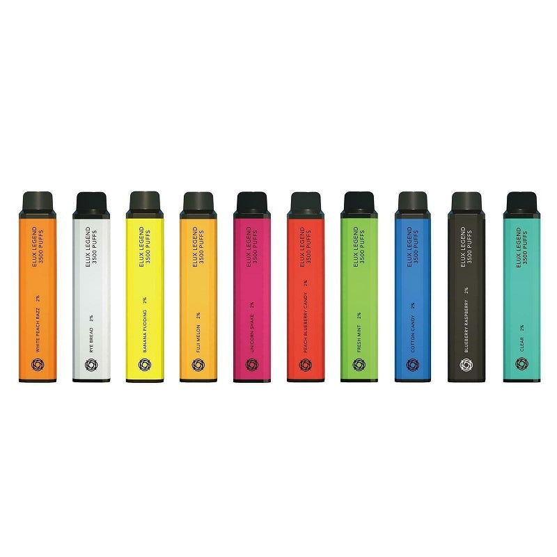 Elux Legend 3500 Puff Disposable 2ml 20mg Vape New Versions Non Re chargeable 20mg
