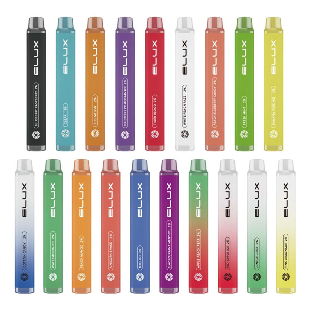 Elux Legend Mini Disposable Vape Pen Device 600 Puffs Draw activated