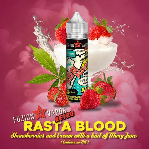 Fuzion Vapor- Rasta Blood 50ml Short Fill