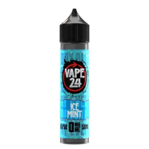 Vape 24 - Ice Mint 50ml Short Fill