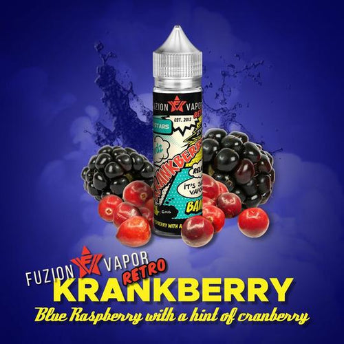 Fuzion Vapor- Krankberry 50ml Short Fill