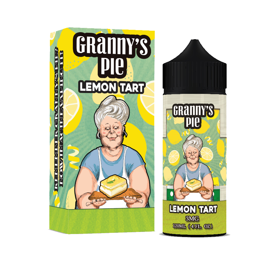 Granny's Pie American Premium E-Liquid By Vape Breakfast Classics - Dreamlandvape