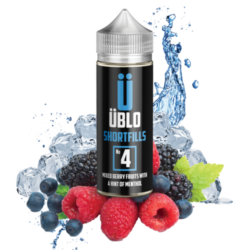 Ublo - No 4 E-Liquid 100ml Short Fill