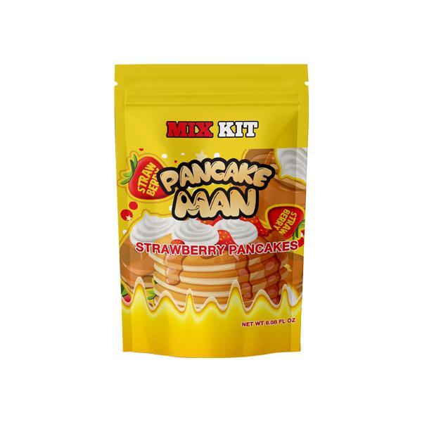 Pancake Man Strawberry Pancakes DIY Mix Kit 180ml - Dreamlandvape