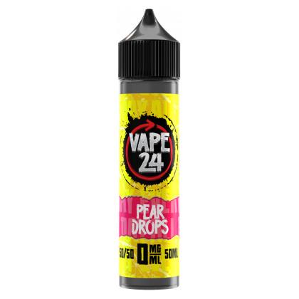 Vape 24 - Pear Drops 50ml Short Fill