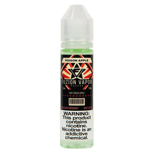 Fuzion Vapor - Poison Apple 50ml Short Fill