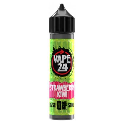 Vape 24 - Strawberry Kiwi 50ml Short Fill