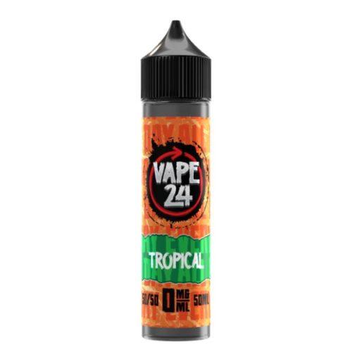 Vape 24 - Tropical 50ml Short Fill